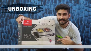 Buffet Server Unboxing || Kitchen Appliances || Electronic Use For Food Warming || PRINGLE