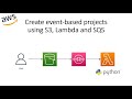 Create event-based projects using S3, Lambda and SQS
