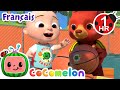 La chanson du Basketball | Chansons pour Bébés | CoComelon Le coin des Animaux de JJ - Comptines