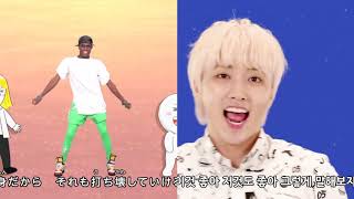 あいうえおんがく GReeeeN vs 가나다 송 B1A4