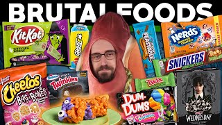 Gruselige Snacks Geschmackstest