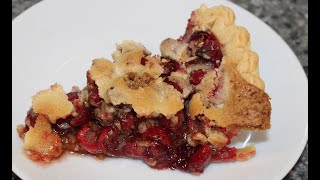 Cranberry Almond Pie Recipe from Food Network Magazine