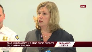 Mayor gives update on deadly mass shooting in downtown Dayton