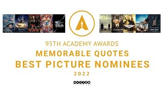 Academy Awards Best Picture Nominees Movie Quotes