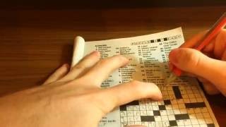 Crossword Puzzle ASMR # 2