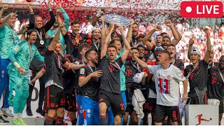 🔴 Meisterfeier am Marienplatz! Deutscher Meister wird nur der FC Bayern! | Watchparty