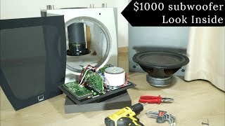 Look inside $1000 Dali IKON active subwoofer - What's Inside?