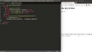 AngularJS One Way Data Binding [PART 5]