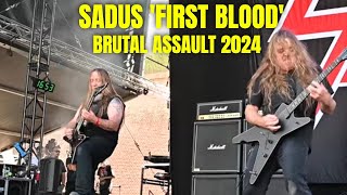 SADUS 'FIRST BLOOD' Live at BRUTAL ASSAULT FESTIVAL 2024