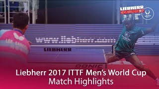 2017 Men's World Cup Highlights I Aruna Quadri vs Lee Sangsu (Group)