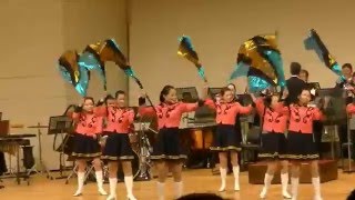 第２回香川県警察音楽隊演奏会[音楽隊とカラーカード隊]