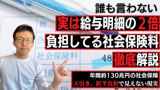 誰も言わない『実は給与明細の2倍負担している社会保険料徹底解説』【狂犬アカデミア】