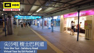 【HK 4K】尖沙咀 梳士巴利道 | Tsim Sha Tsui - Salisbury Road | DJI Pocket 2 | 2021.09.01