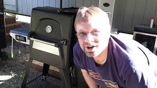 Loading charcoal and starting a Masterbuilt 560 Gravity Series 560 Grill/Smoker