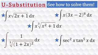 U-Substitution 5-sample video