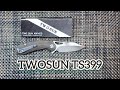 TWOSUN TS399 D2 MICARTA BUTTON LOCK, The action is SMOOOTH, The micarta is AMAZING, SOOOO GOOD!!!