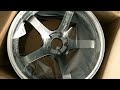 new wheels advan gt beyond supra spec unboxing