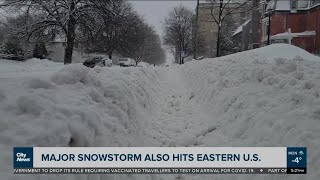 Major snowstorm also hits Eastern U.S.
