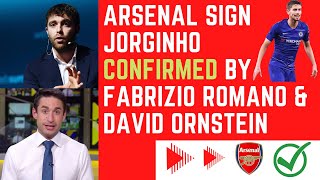 Arsenal SIGN JORGINHO (CONFIRMED) ORNSTEIN & FABRIZIO ROMANO #caicedo #arsenaltransfernews #jorginho