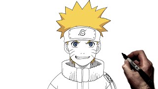 How To Draw Naruto (Young) | Step By Step | Naruto