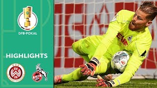 Horn saves 3 penalties | SV Wehen-Wiesbaden vs. 1. FC Köln 5-6 | Highlights | DFB-Pokal | 1st Round