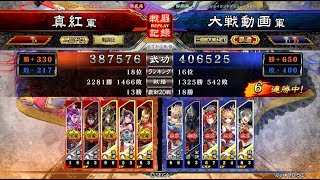 【三国志大戦】5枚神速vs蛮勇手腕1