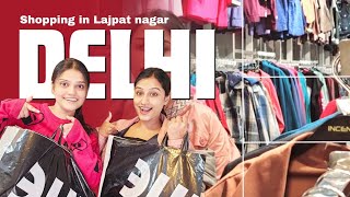 Shopping in Lajpat nagar market' the best shopping experience market in Delhi🤯