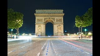 Triumphal Arch || Arc de Triomph || No Copyright footage