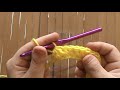 crochet simple ripple stitch part 1