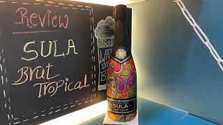 Sula Brut Tropical Sparkling Rose Wine Review In Hindi | GIVEAWAY Alert, Read Description For Detail