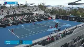 Alison Riske v Zarina Diyas: Full-match replay (QF) - Hobart International 2015