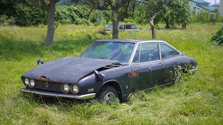 Starting up again of an abandoned for 30 years 1974 ISUZU 117 coupe【Will It Run?】