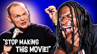 BLACK GUY REACTS TO BILL BURR "Movie Stereotypes" (COMEDY REACTION)