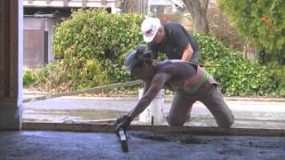 Epic concrete placing \u0026 finishing video