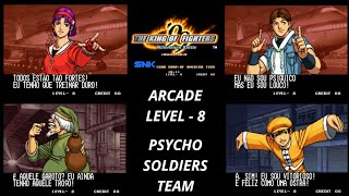 The King of Fighters '99 - Arcade (Level 8) Psycho Soldiers Team (PT-BR).