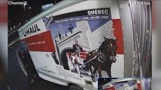 Video captures thieves reversing U-Haul into clothing store but leaving empty-handed
