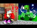 Mikey Became an CREEPER and Pranked JJ With a Morph Mod in Minecraft - Maizen JJ and Mikey