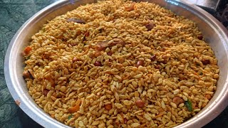 भाजक्या पोह्यांचा चिवडा रेसिपी | Diet Poha Chivda recipe in Marathi |