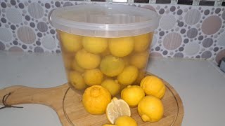 طريقة جديدة وسهلة لترقاد الحامظ بلدي🍋🍋🍋🍋🍋🍋