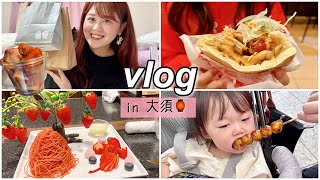 【vlog】アラサー独身、とある日常〜妹、姪っ子と大須へ行くの巻〜