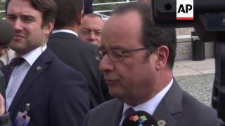 Hollande: Trump encouraging populism