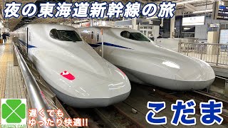 【N700系スモールa編成】名古屋駅始発！こだま号のグリーン車に乗って東京へ！《N700系こだま グリーン車 乗車記/名古屋→東京》