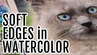 How To Paint Soft Fur Edges In Watercolor