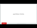 Strange observations with Interval partitions