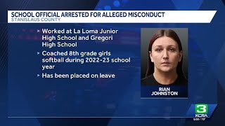 Modesto-area paraprofessional accused of misconduct with student