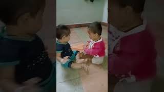 cute baby twins baby #viral #twinsbaby #youtubeshorts #cutebaby #shortvideo @Twinsbabygirlandboy