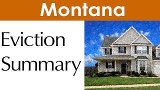 Montana Eviction Law for Landlords and Tenants