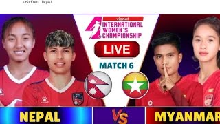 Nepal Vs Myanmar KO football #football