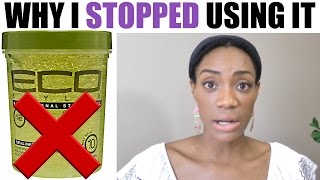 Why I Stopped Using Eco Styler Gel | Natural Hair Care