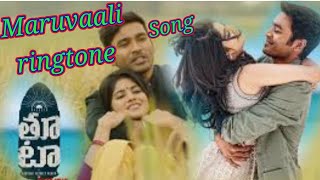 Thoota-Maruvaali-ringtone Telugu||WhatsApp status look|movie trailer|Tik tok teaser song||Danush||
